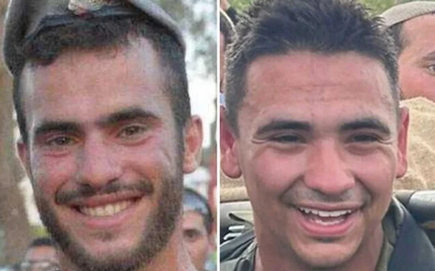 Staff Sgt. Cpt. Noam Ravid (L) and Yaly Seror (R), who were killed in a tunnel blast in Rafah, Gaza on May 3, 2025 (IOF)